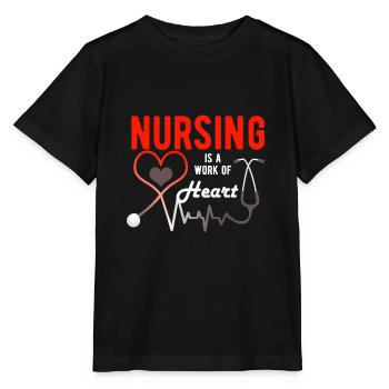 Nurse nurse - Stanley/Stella MINI CREATOR Kids’ T-Shirt - black - Front - Mikhail (115cm)