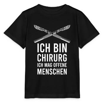Ich bin Chirurg - Stanley/Stella Kinder T-Shirt MINI CREATOR  - Schwarz - Vorne - Mikhail (115cm)
