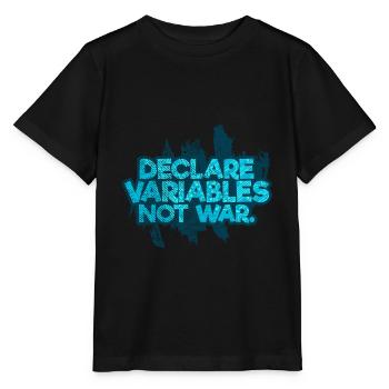 Programmation informatique - T-shirt bio MINI CREATOR Stanley/Stella Enfant - noir - Devant - Mikhail (115cm)