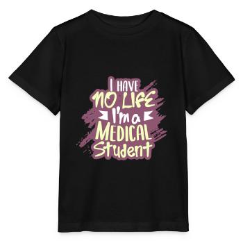 Medicine student - Stanley/Stella MINI CREATOR Kids’ T-Shirt - black - Front - Mikhail (115cm)
