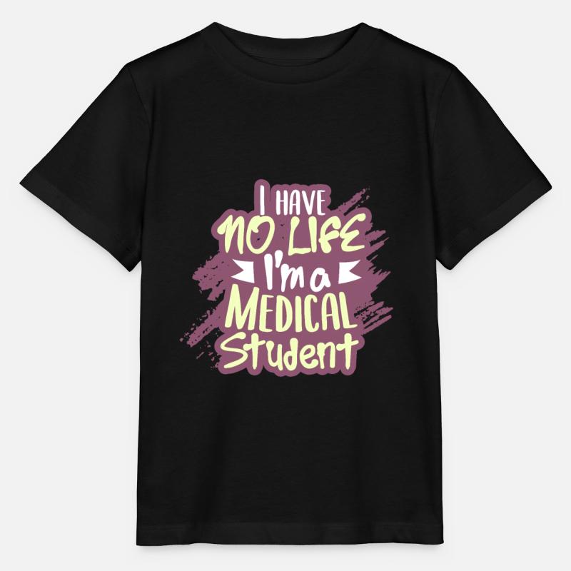 Medizin Student - Stanley/Stella Kinder T-Shirt MINI CREATOR  - Schwarz