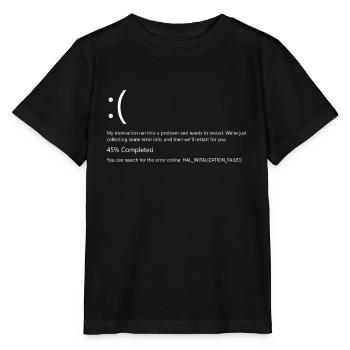 Programmeur - T-shirt bio MINI CREATOR Stanley/Stella Enfant - noir - Devant - Mikhail (115cm)
