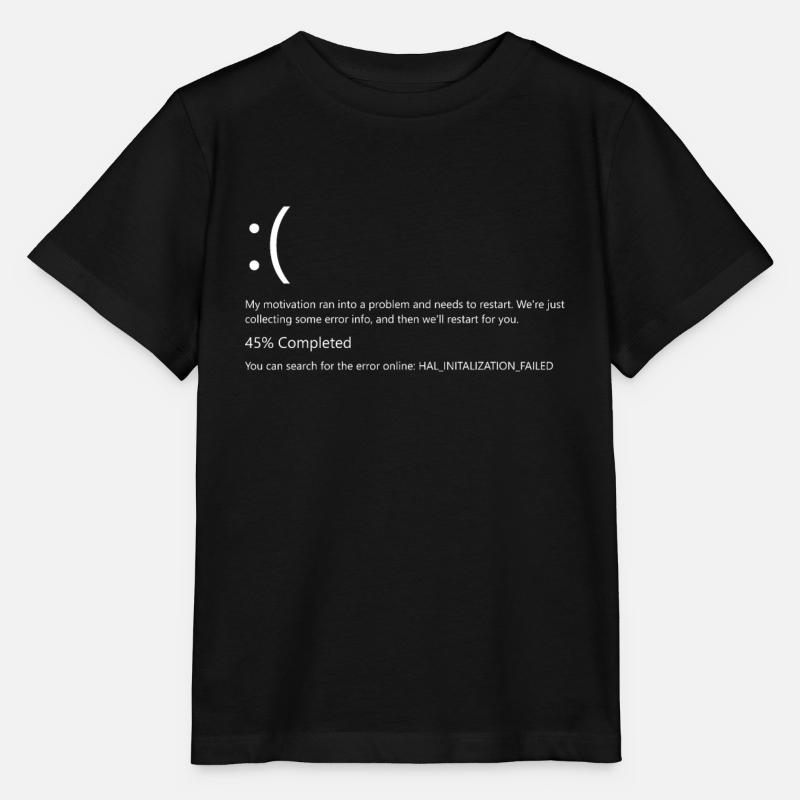 Programmierer - Stanley/Stella Kinder T-Shirt MINI CREATOR - Schwarz