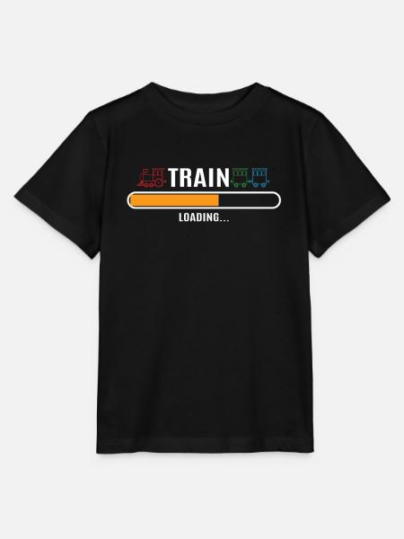 Zug Züge Modeleisenbahn Eisenbahn Geschenk - Stanley/Stella T-shirt MINI CREATOR til børn - sort