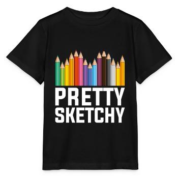 Kunst - Stanley/Stella Kinder T-Shirt MINI CREATOR  - Schwarz - Vorne - Mikhail (115cm)