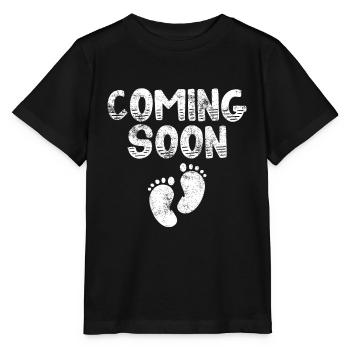 Schwanger - Stanley/Stella Kinder T-Shirt MINI CREATOR  - Schwarz - Vorne - Mikhail (115cm)