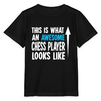 Chess Chess Set Chess Checkerboard Checkmate - Stanley/Stella MINI CREATOR Kids’ T-Shirt - black - Front - Mikhail (115cm)