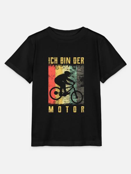 Fahrrad - Stanley/Stella Kinder T-Shirt MINI CREATOR  - Schwarz