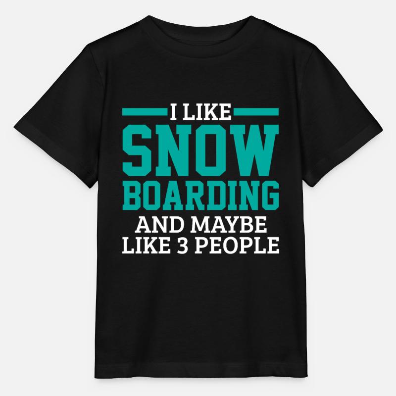 Snowboading Snowboarder Snowboard - Stanley/Stella Kinder T-Shirt MINI CREATOR  - Schwarz