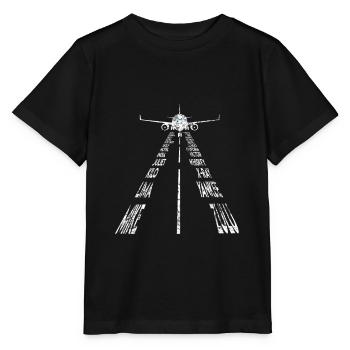 Avion - T-shirt bio MINI CREATOR Stanley/Stella Enfant - noir - Devant - Mikhail (115cm)