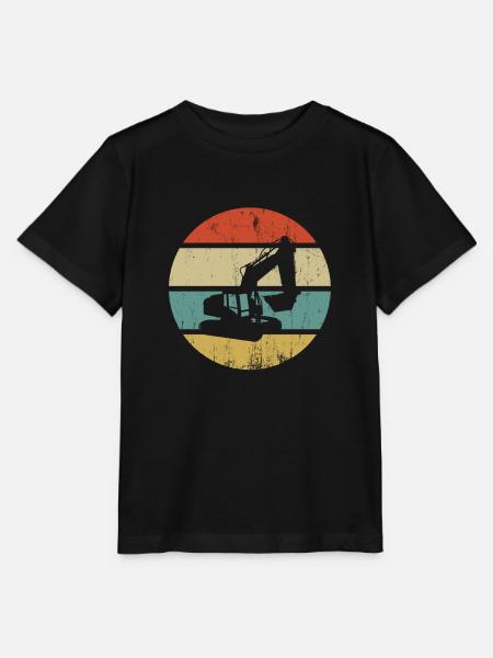 Bagger - Stanley/Stella Kinder T-Shirt MINI CREATOR - Schwarz