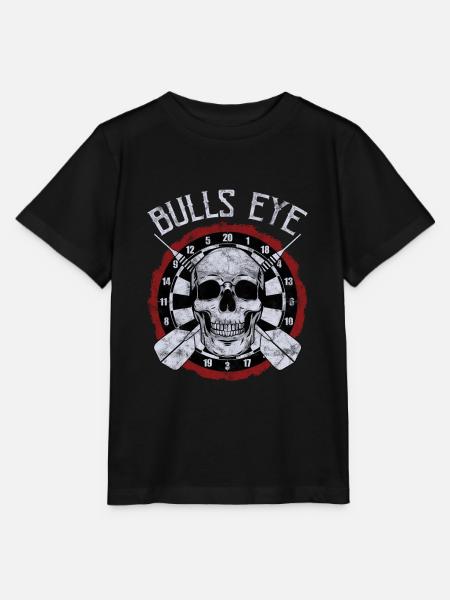 Dart Bullseye - Stanley/Stella Kinder T-Shirt MINI CREATOR  - Schwarz