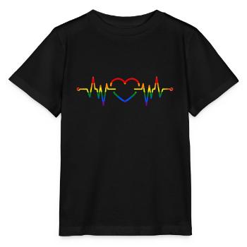 LGBT Pride Month - Stanley/Stella MINI CREATOR Kids’ T-Shirt - black - Front - Mikhail (115cm)