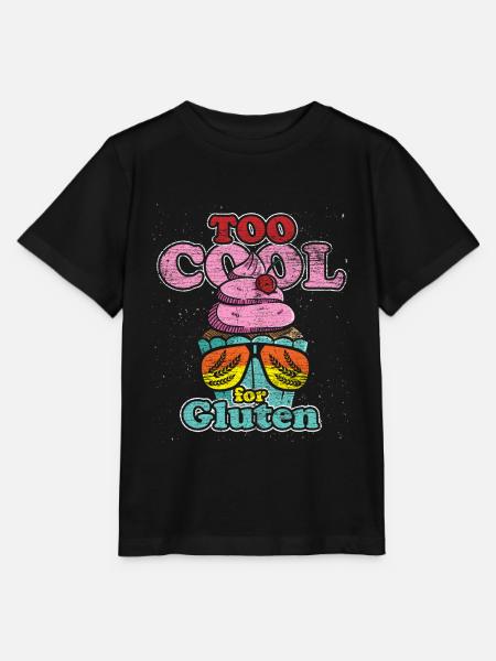 Glutenfrei Weizen - Stanley/Stella Kinder T-Shirt MINI CREATOR - Schwarz
