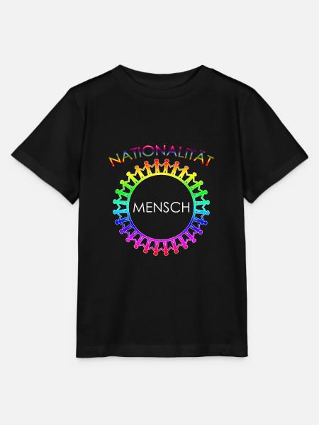 gegen Nazis - Stanley/Stella Kinder T-Shirt MINI CREATOR - Schwarz