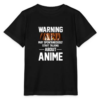 Manga - T-shirt bio MINI CREATOR Stanley/Stella Enfant - noir - Devant - Mikhail (115cm)