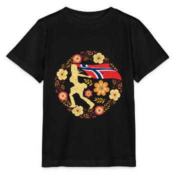 Norvège Oslo - T-shirt bio MINI CREATOR Stanley/Stella Enfant - noir - Devant - Mikhail (115cm)