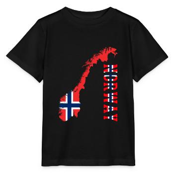 Norvège Oslo Norvégien - T-shirt bio MINI CREATOR Stanley/Stella Enfant - noir - Devant - Mikhail (115cm)