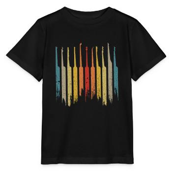 Lock Picks Retro Lock Picking - Lock Picker und - Stanley/Stella Kinder T-Shirt MINI CREATOR  - Schwarz - Vorne - Mikhail (115cm)