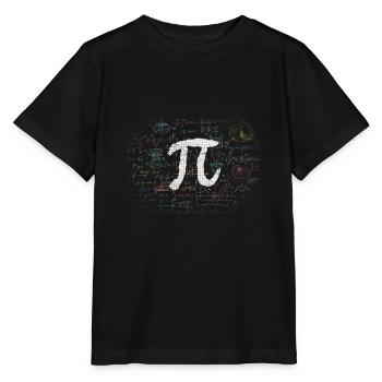 Mathematik - Stanley/Stella Kinder T-Shirt MINI CREATOR  - Schwarz - Vorne - Mikhail (115cm)