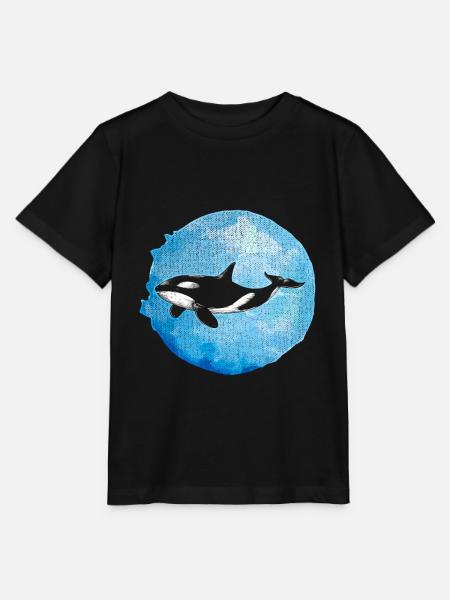 Orca - Stanley/Stella Kinder T-Shirt MINI CREATOR - Schwarz