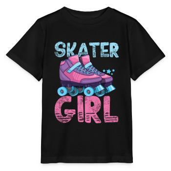 Patins à roulettes - T-shirt bio MINI CREATOR Stanley/Stella Enfant - noir - Devant - Mikhail (115cm)
