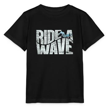 surfer - Stanley/Stella MINI CREATOR Kids’ T-Shirt - black - Front - Mikhail (115cm)