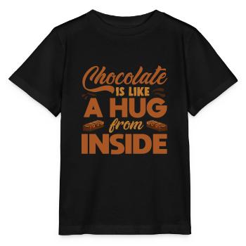 chocolate - Stanley/Stella MINI CREATOR Kids’ T-Shirt - black - Front - Mikhail (115cm)