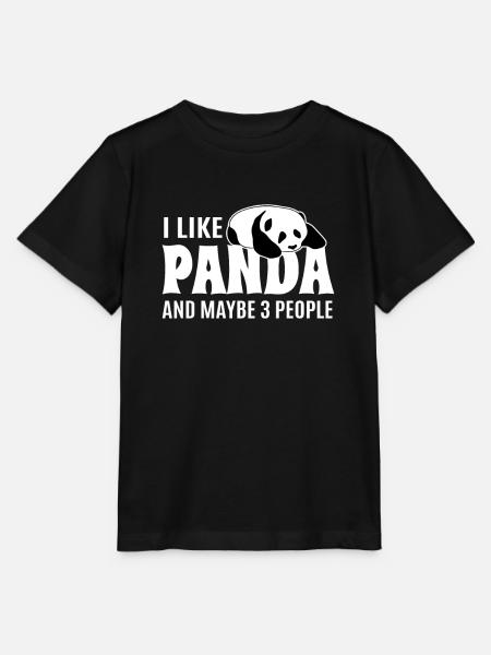 panda - Stanley/Stella MINI CREATOR lasten t-paita - musta