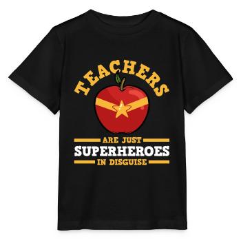 Lehrer Grundschullehrer - Stanley/Stella Kinder T-Shirt MINI CREATOR  - Schwarz - Vorne - Mikhail (115cm)