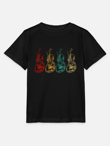 Cello Cellist - Stanley/Stella Kinder T-Shirt MINI CREATOR - Schwarz