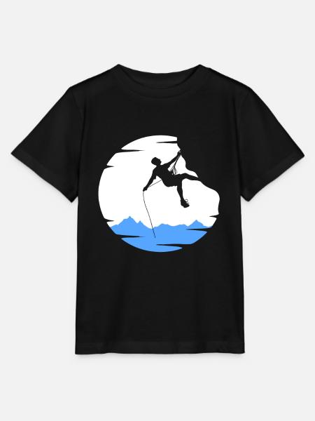 KLETTERN KLETTERER - Stanley/Stella Kinder T-Shirt MINI CREATOR  - Schwarz