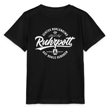 Ruhrpott Ruhrgebiet - Stanley/Stella Kinder T-Shirt MINI CREATOR  - Schwarz - Vorne - Mikhail (115cm)