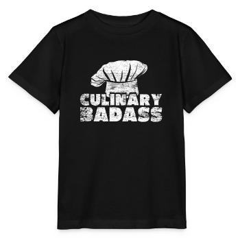 Kochen Koch - Stanley/Stella Kinder T-Shirt MINI CREATOR  - Schwarz - Vorne - Mikhail (115cm)