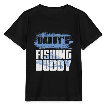 Pêche à la pêche - T-shirt bio MINI CREATOR Stanley/Stella Enfant - noir - Devant - Mikhail (115cm)