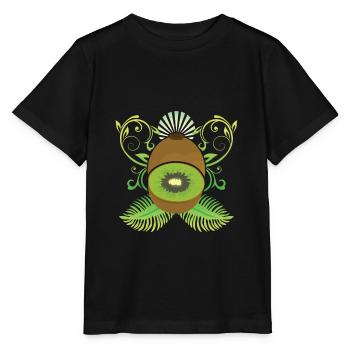 Kiwi - T-shirt bio MINI CREATOR Stanley/Stella Enfant - noir - Devant - Mikhail (115cm)