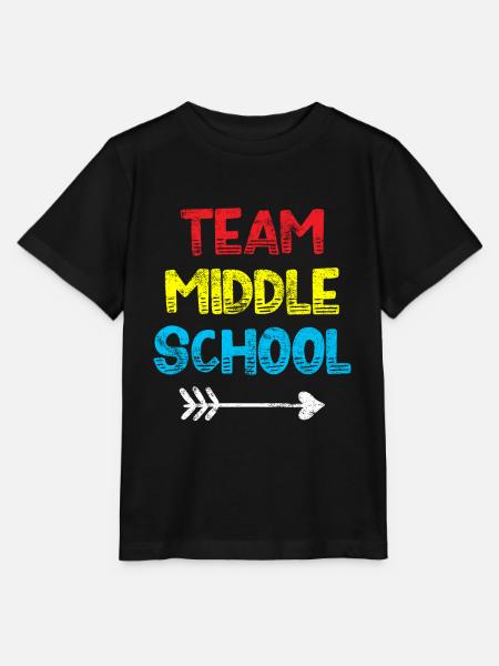 Mittelschule - Stanley/Stella Kinder T-Shirt MINI CREATOR  - Schwarz