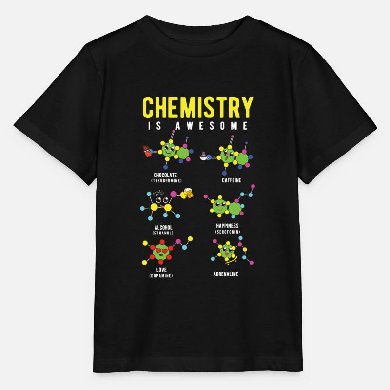 chemie - Stanley/Stella Kinder T-Shirt MINI CREATOR  - Schwarz