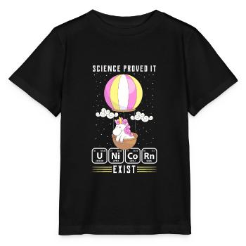 chemie - Stanley/Stella Kinder T-Shirt MINI CREATOR  - Schwarz - Vorne - Mikhail (115cm)