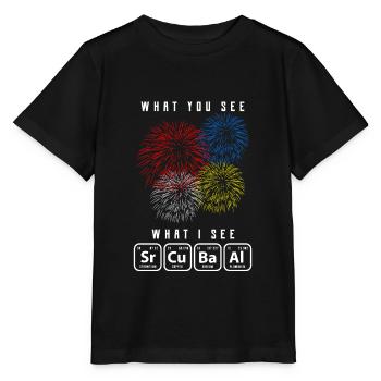 chimie - T-shirt bio MINI CREATOR Stanley/Stella Enfant - noir - Devant - Mikhail (115cm)