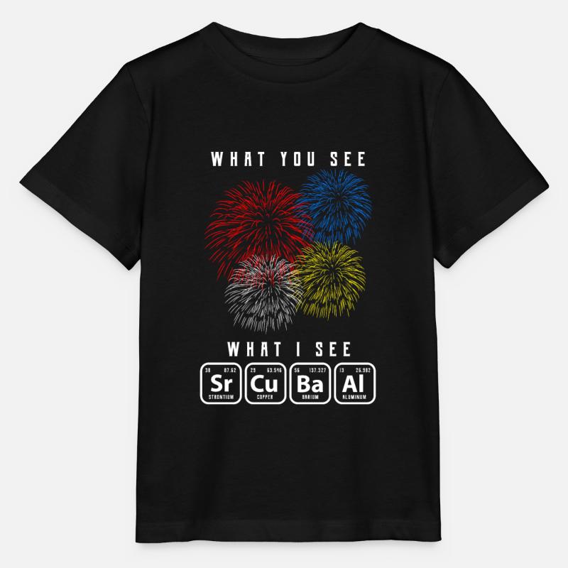 chimie - T-shirt bio MINI CREATOR Stanley/Stella Enfant - noir