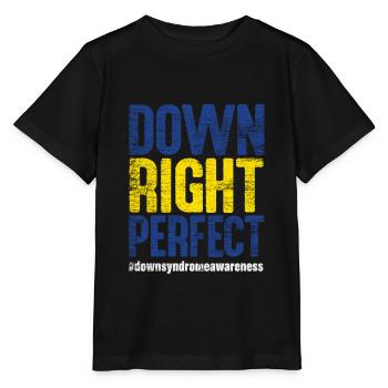 down syndrom - Stanley/Stella MINI CREATOR Kids’ T-Shirt - black - Front - Mikhail (115cm)