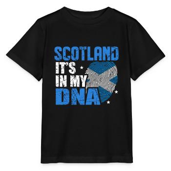 Scotland - Stanley/Stella MINI CREATOR Kids’ T-Shirt - black - Front - Mikhail (115cm)