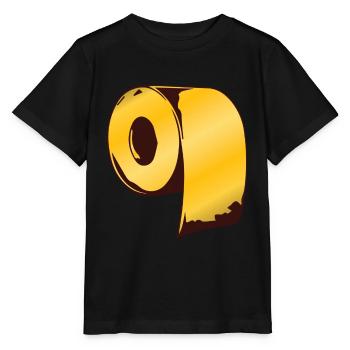 Achats de papier toilette or 2020 hamster - T-shirt bio MINI CREATOR Stanley/Stella Enfant - noir - Devant - Mikhail (115cm)