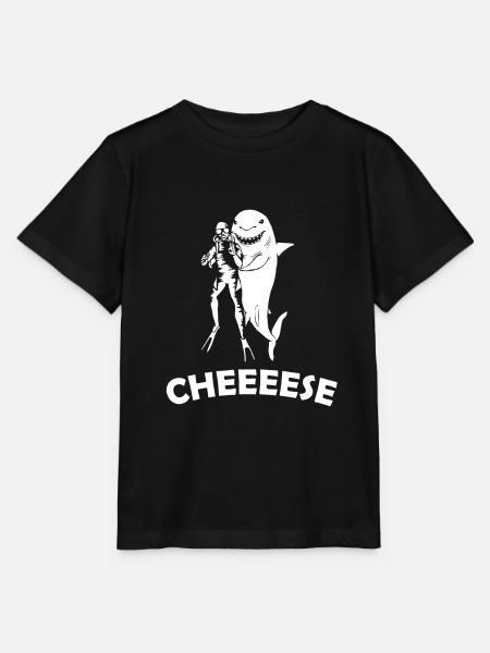 Cheeese - Stanley/Stella Kinder T-Shirt MINI CREATOR - Schwarz