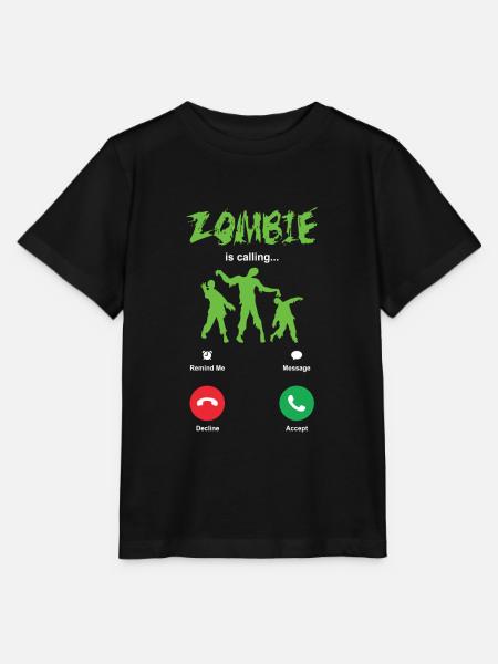 Zombie - Stanley/Stella Kinder T-Shirt MINI CREATOR - Schwarz
