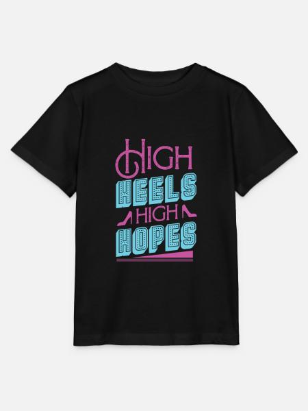 High Heels - Stanley/Stella Kinder T-Shirt MINI CREATOR - Schwarz