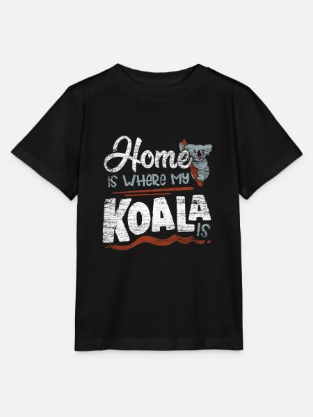 Koala - Stanley/Stella Kinder T-Shirt MINI CREATOR - Schwarz