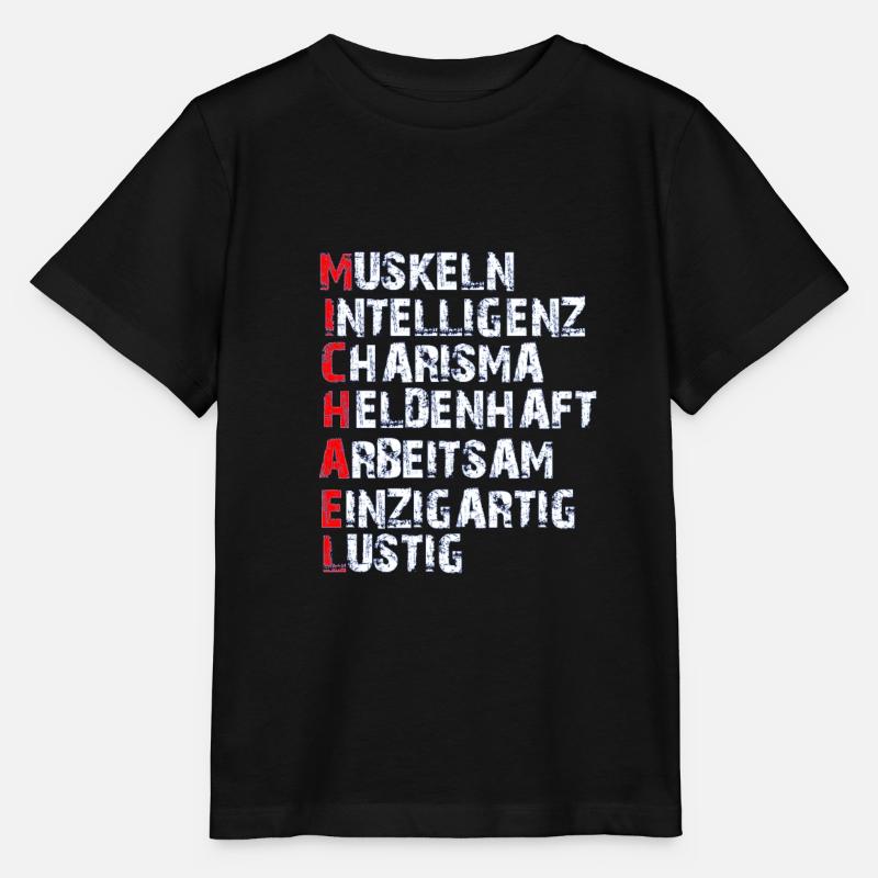 Michael - Stanley/Stella Kinder T-Shirt MINI CREATOR  - Schwarz