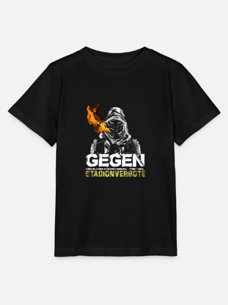 Gegen Stadionverbote Pyrotechnik Ultra Fußball - Stanley/Stella Kinder T-Shirt MINI CREATOR  - Schwarz